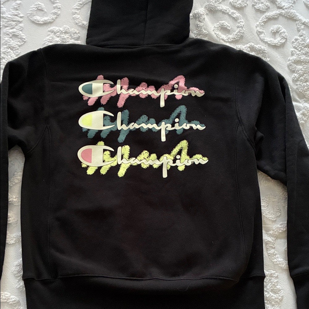 Champion Black Hoodie